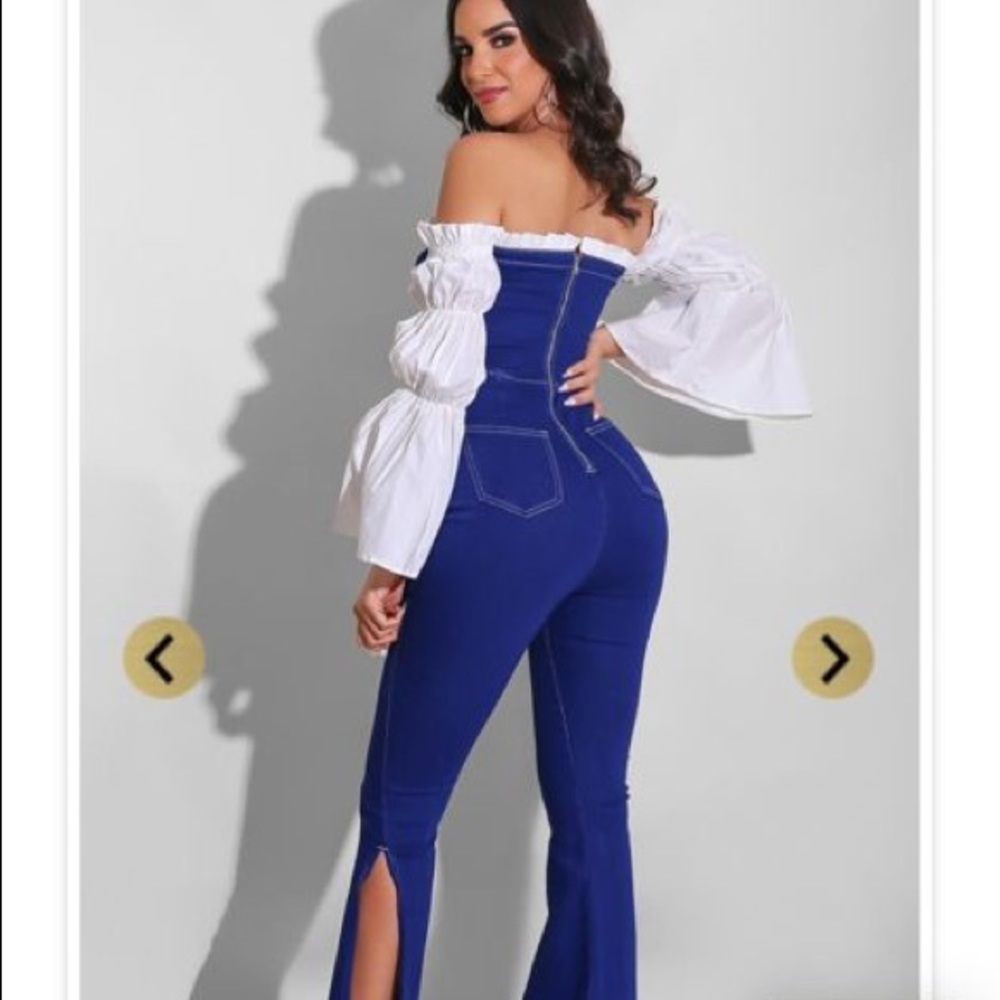 Denim jumpsuit